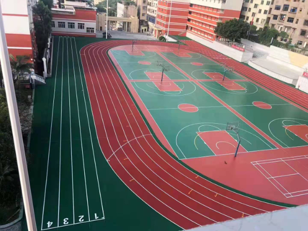 幼儿院塑胶跑道